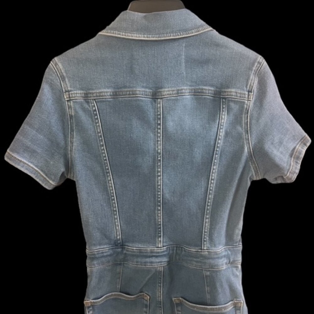 GOOD AMERICAN Collection Edition 2022 ZARA Denim Jumpsuit - Picture 3 of 10